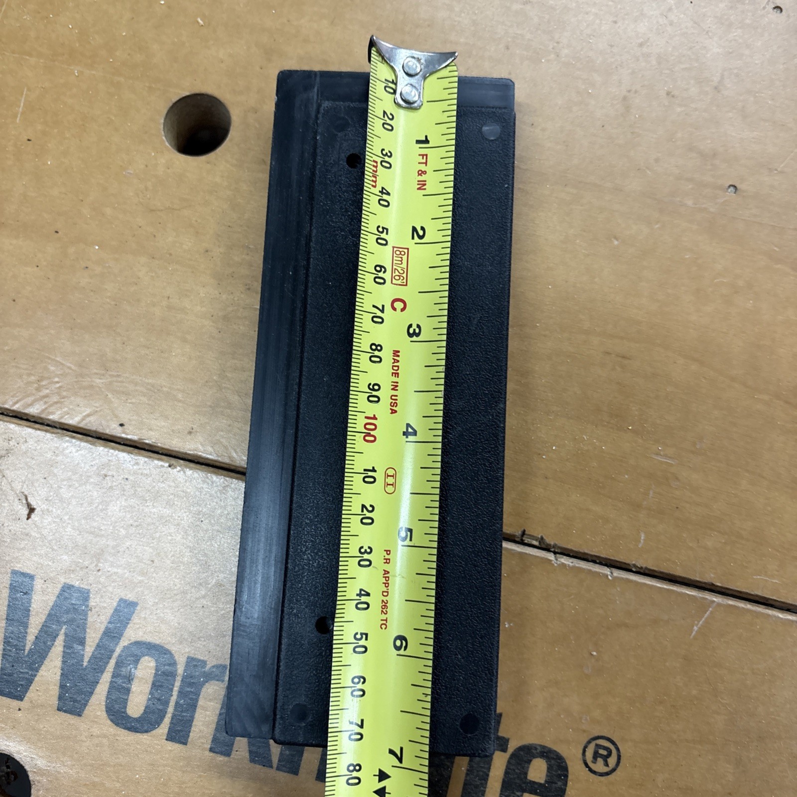 Marshalltown Tapping Block For Floor Installation 7” X 3” Two Sided Use