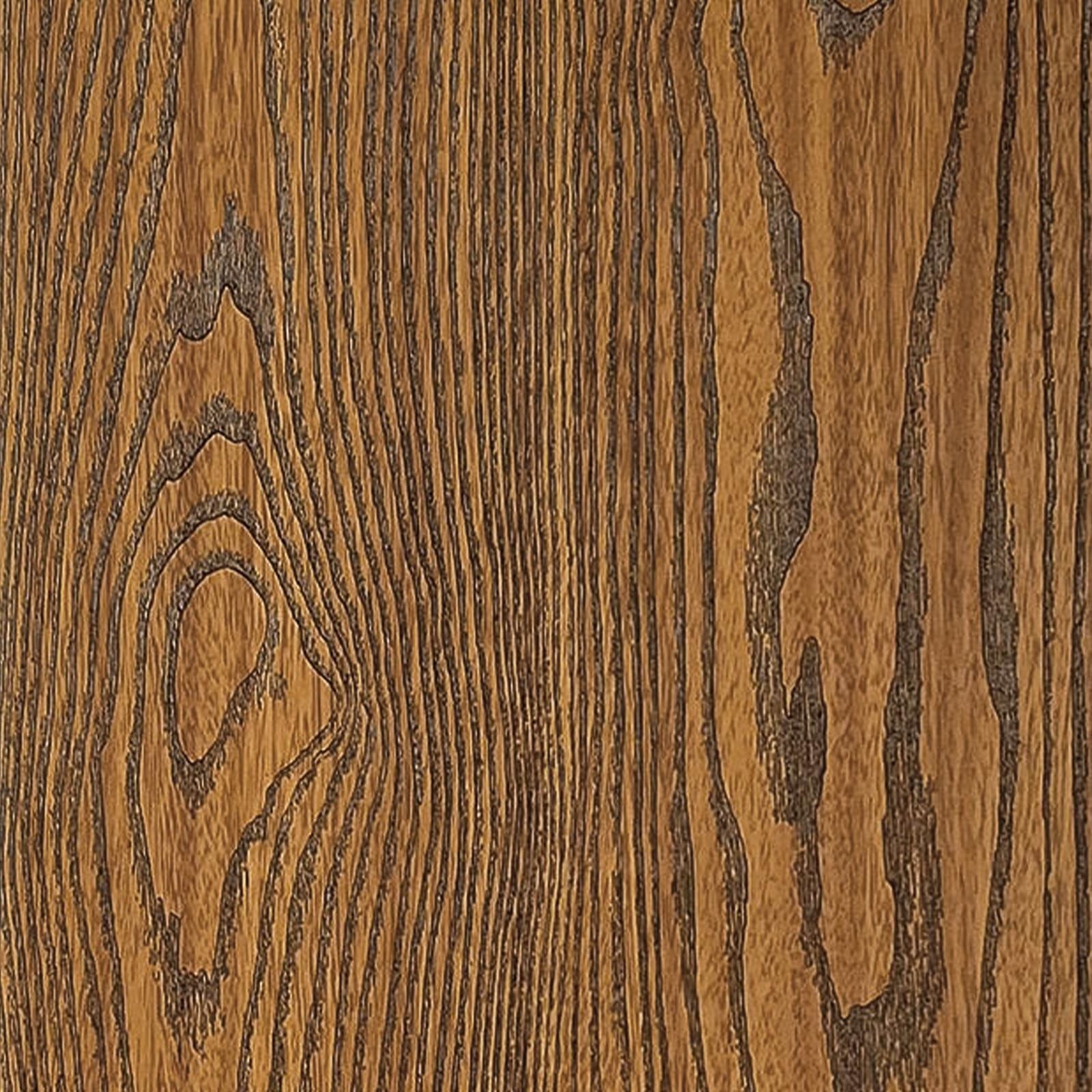 Shackcom Brown Wood Floor Tiles Roll Peel & Stick 2 Roll 15.7″x 118.11″, Thic…