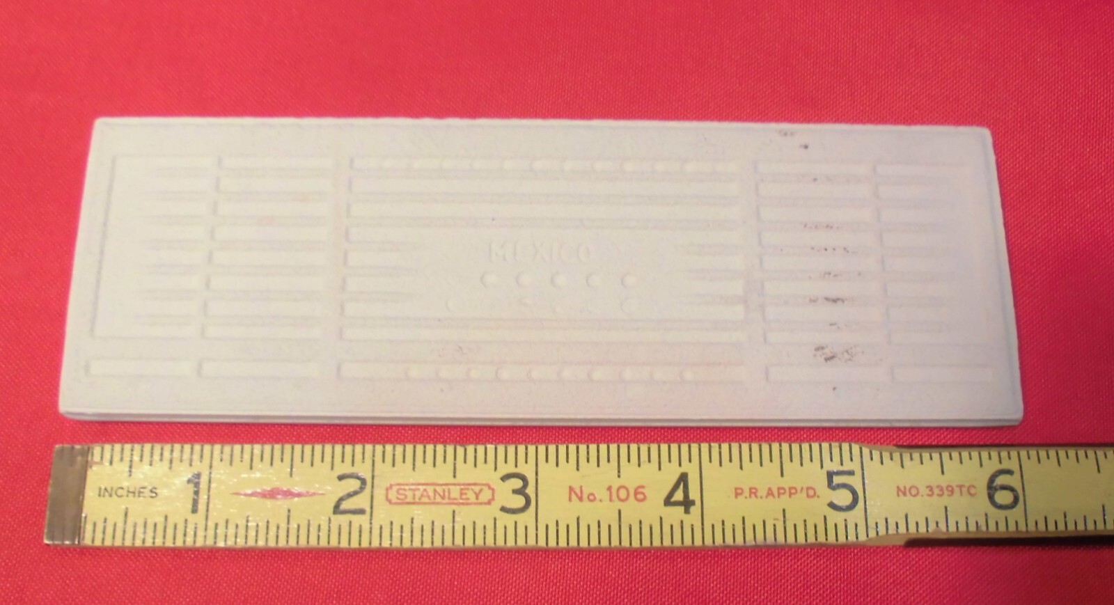 1 pc. Glossy Arctic White: 2″ X 6″ Bullnose Ceramic Tiles by Daltile, New Stock