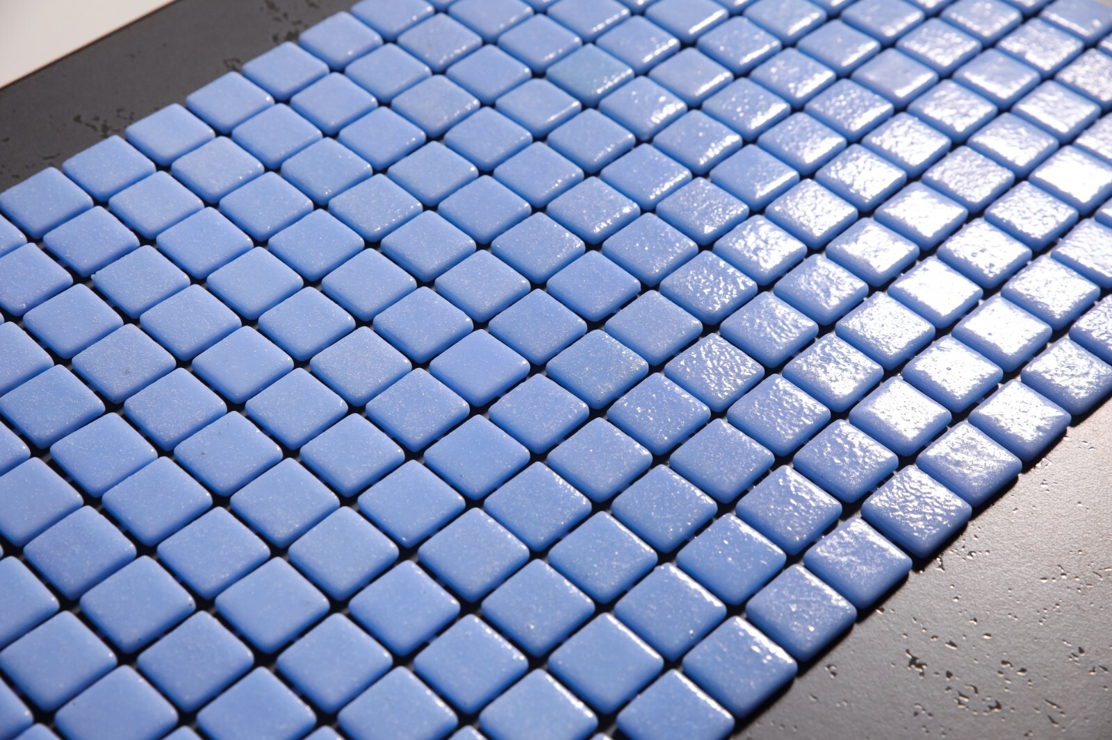 Pressed Glass Mosaic on Pool Net 32.5×51.5cm – Adriatic Pool Matte