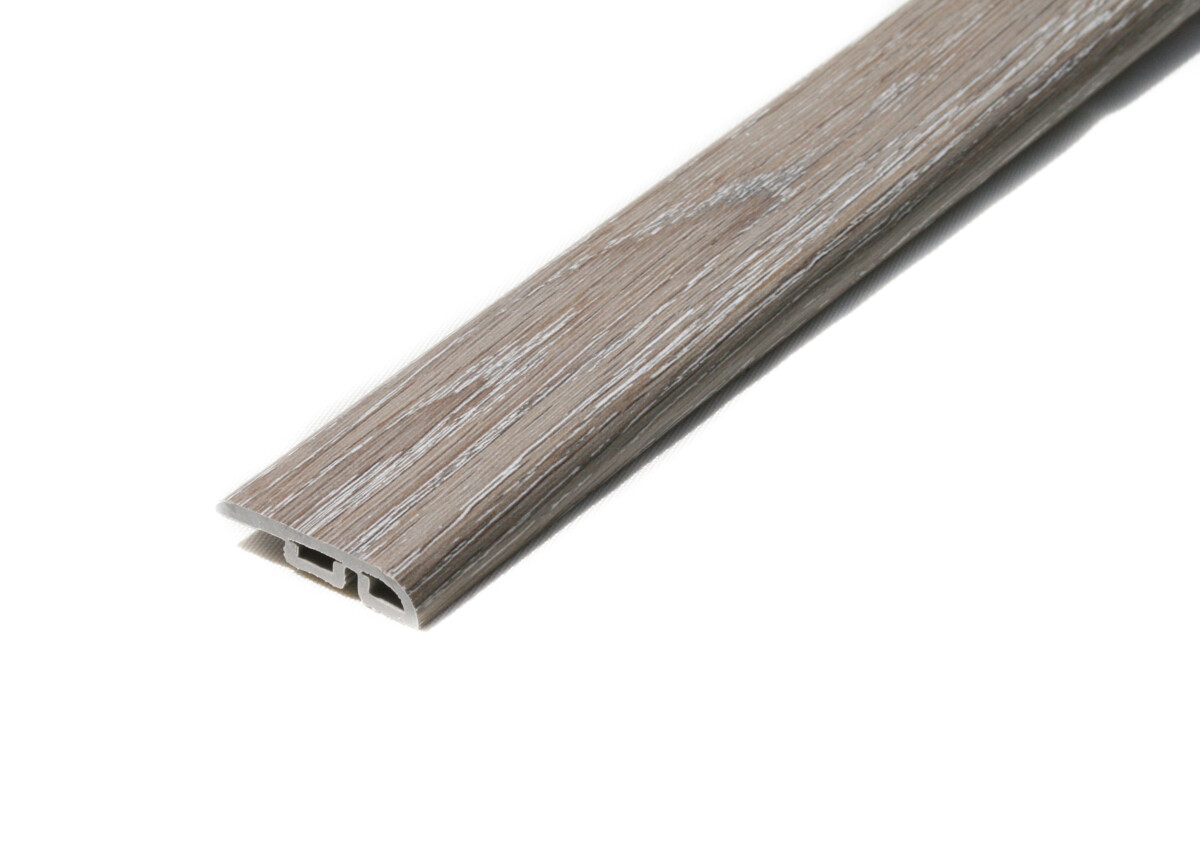 Scandia Luxury Vinyl SPC Plank With 1mm IXPE Rubber Pad Sample