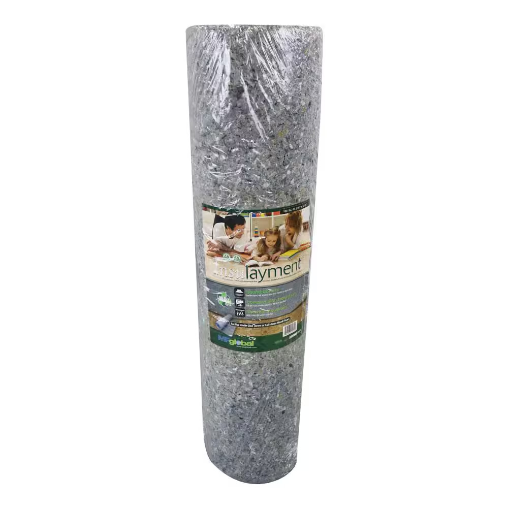 100 Sq. Ft. 3 Ft. X 33.4 Ft. X 1/8 In. Underlayment for Hardwood & Tile Flooring
