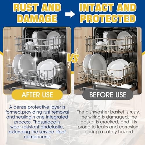 2 oz Dishwasher Rack Repair Coating, Grey Dishwasher Rack 2 Fl Oz (Pack of 1)