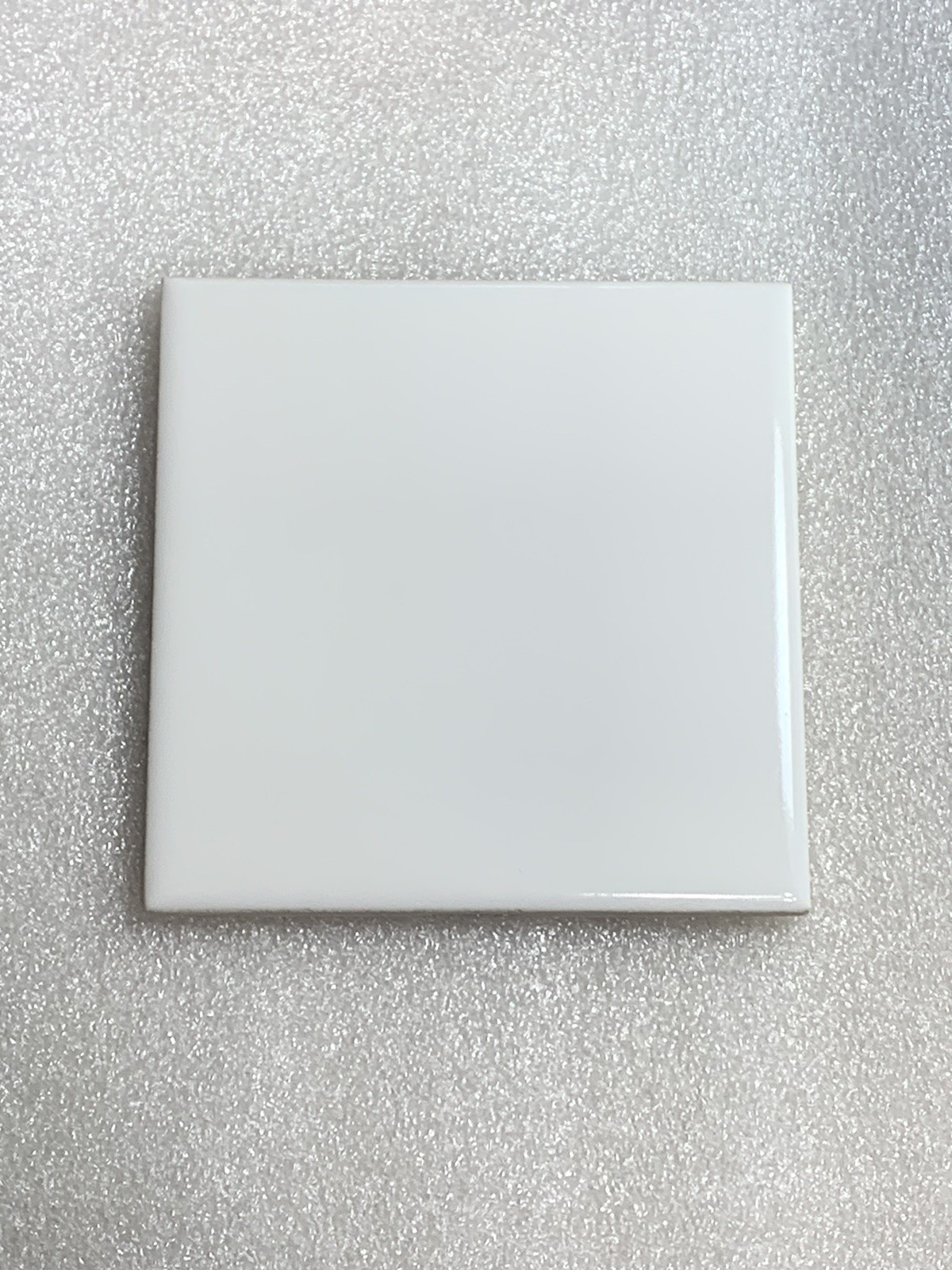 New Vintage Florida Ceramic Tile New White #100 Gloss 4 3/8″ x 4 3/8″