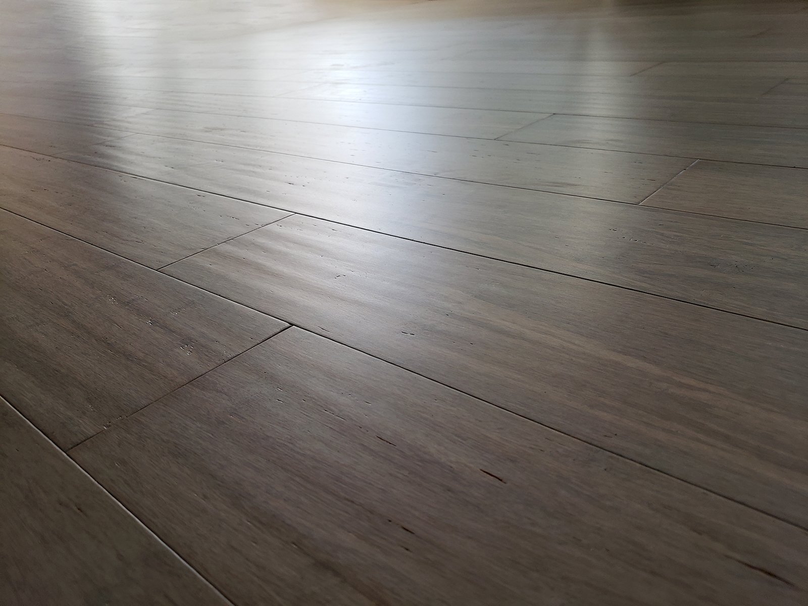 8″ Sample Piece – Ambient® Oyster Shell Rigid Core Bamboo Flooring