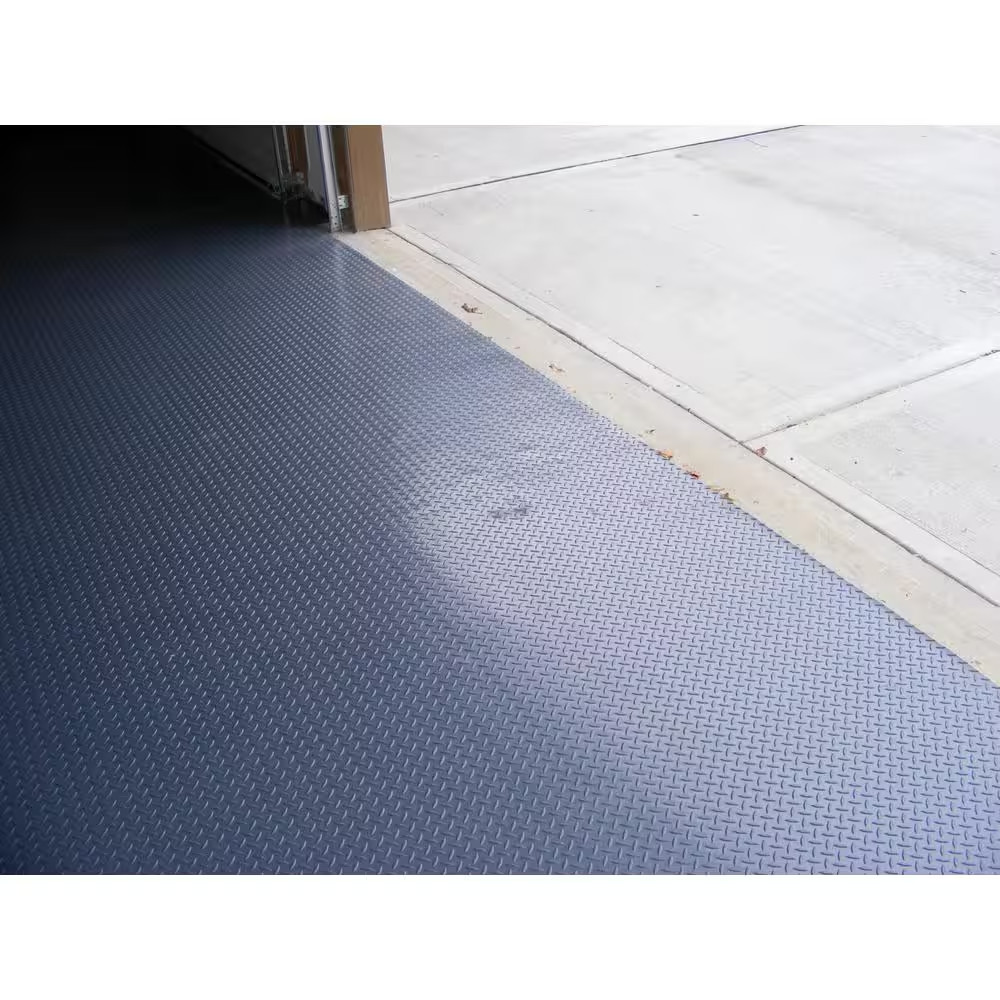 Diamond 10 Ft. Wide X Custom Length Grey Commercial Grade Vinyl Flooring