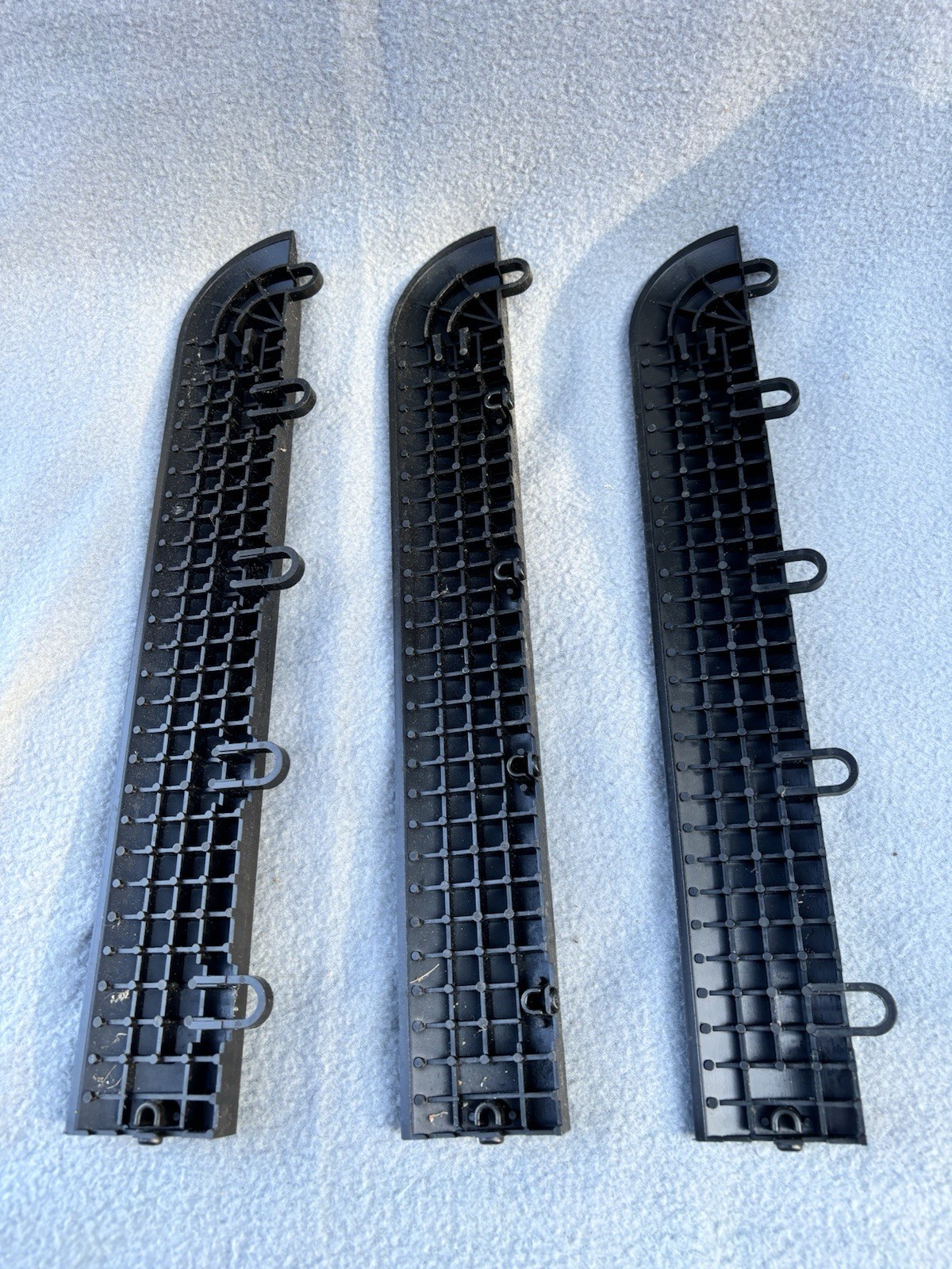Female Transition Edge Kit Durable Interlocking Modular Garage Floor Edging