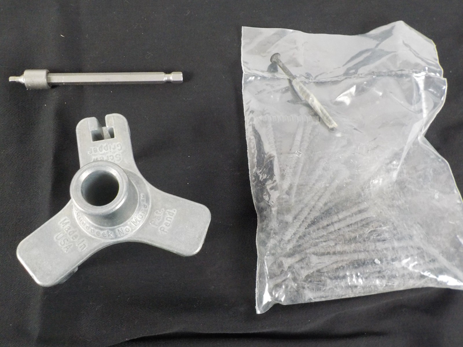 Squeeeeek No More Model 3230 Floor Squeaks Kit Opened Unused + Vintage Bag