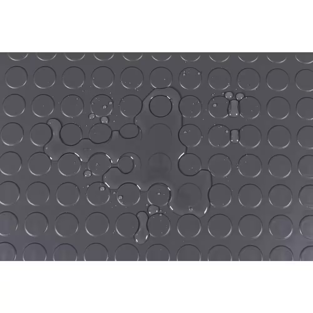 7.5 Ft. X 17 Ft. Coin Grey Universal Flooring
