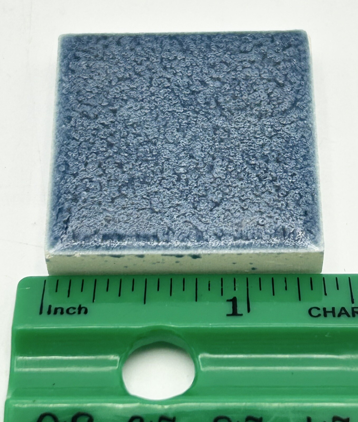 25 pc. Blue Cobalt 1 3/8 Square Ceramic Tile Crystalline American Olean Mosaic