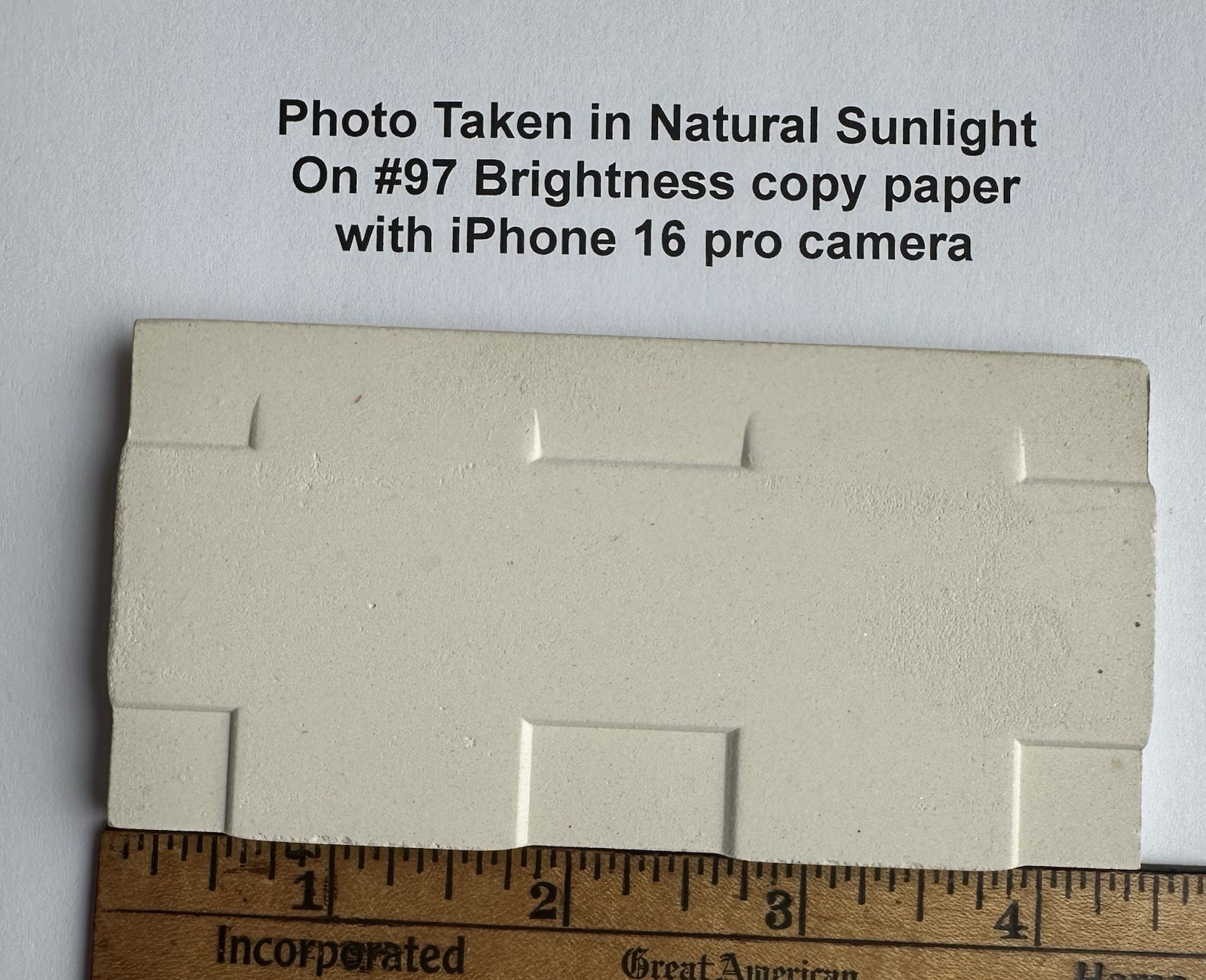 1 pc. Speckled Gray: 2-1/8″ X 4-1/4″ Glossy Bullnose Ceramic Tile by Oxford Co.