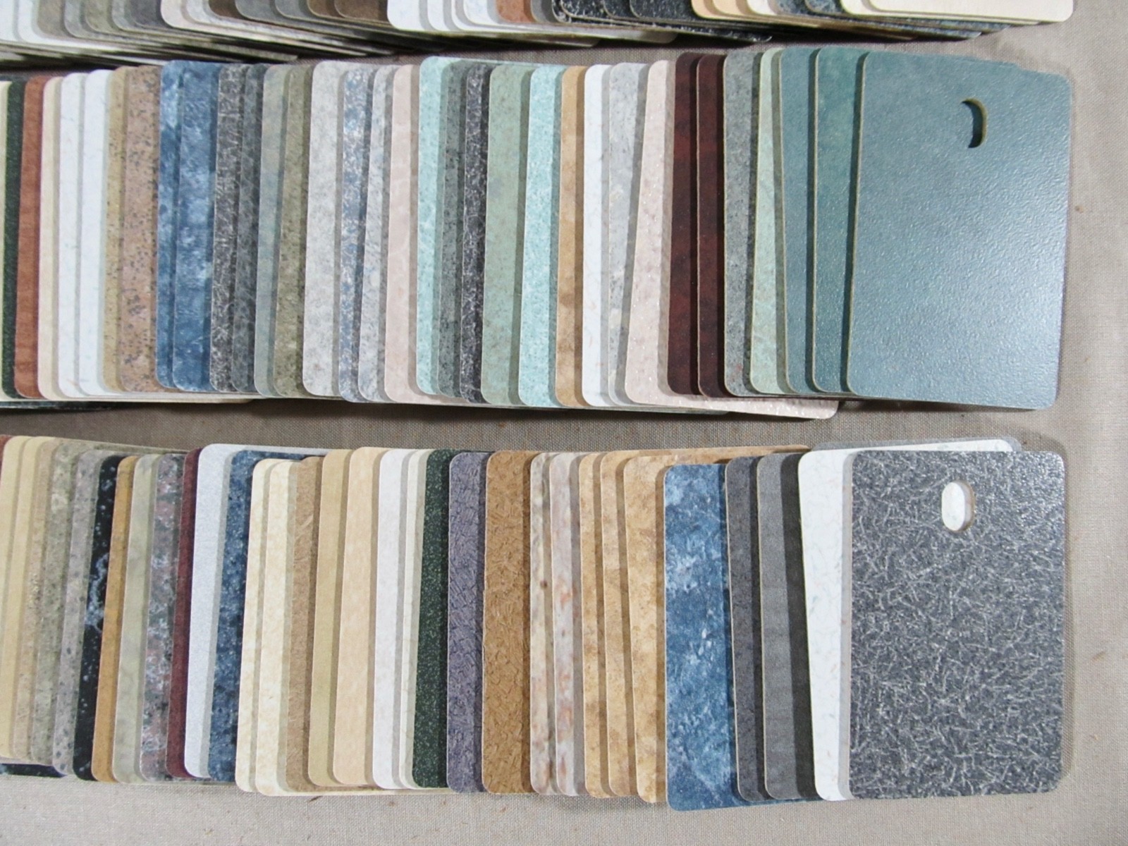 Lot of 210 Vintage Wilsonart Mixed Patterned Laminate Samples for Crafts