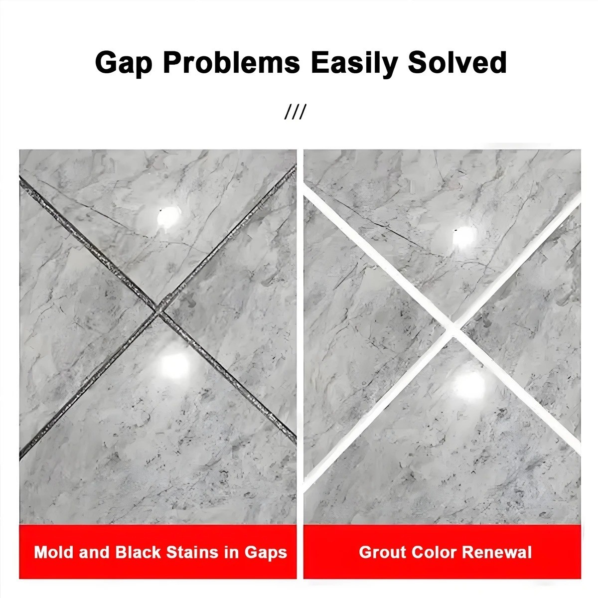 Grout Pen Waterproof Tile Gap Repair Paint Marker Mouldproof Filling Agents