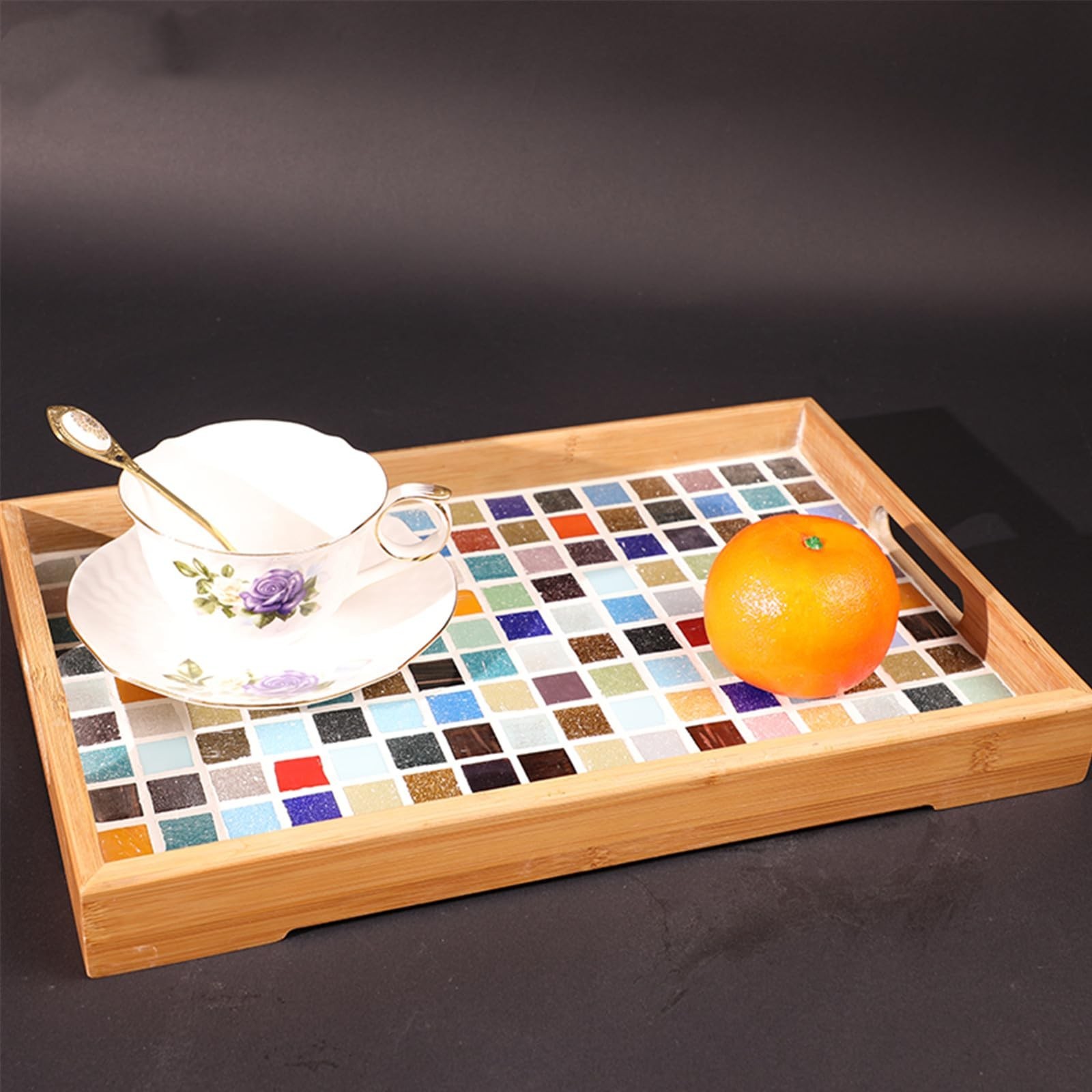 1.1LB Quartz Mosaic Tiles, 3/4″ Multi Color Mosaic Pieces Stones for DIY Mosa…