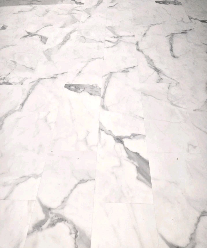 STAINMASTER Glacier Calacatta Marble 24″L x 12″W Waterproof LVF LocalPICKUP ONLY