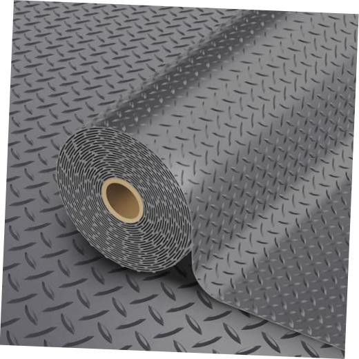 Garage Floor Mat, 2.8mm Thickened PVC Flooring Roll for Under 8×30 FT Gray