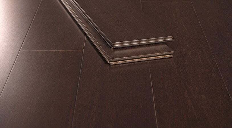 8″ Sample Piece – Ambient® Java Dark Solid Bamboo Flooring (Sample)