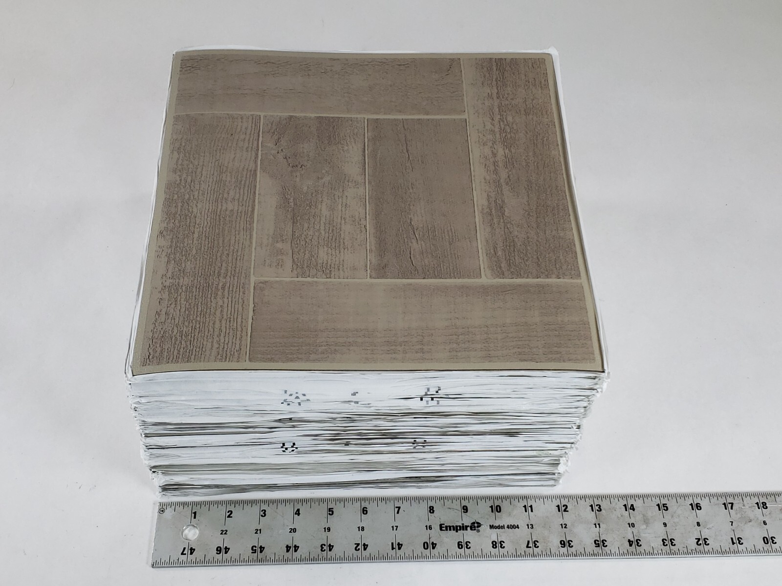 Lot Of 130 Achim FTVWD23045 Tivoli Saddlewood 12″x12″ Self Adhesive Floor Tiles