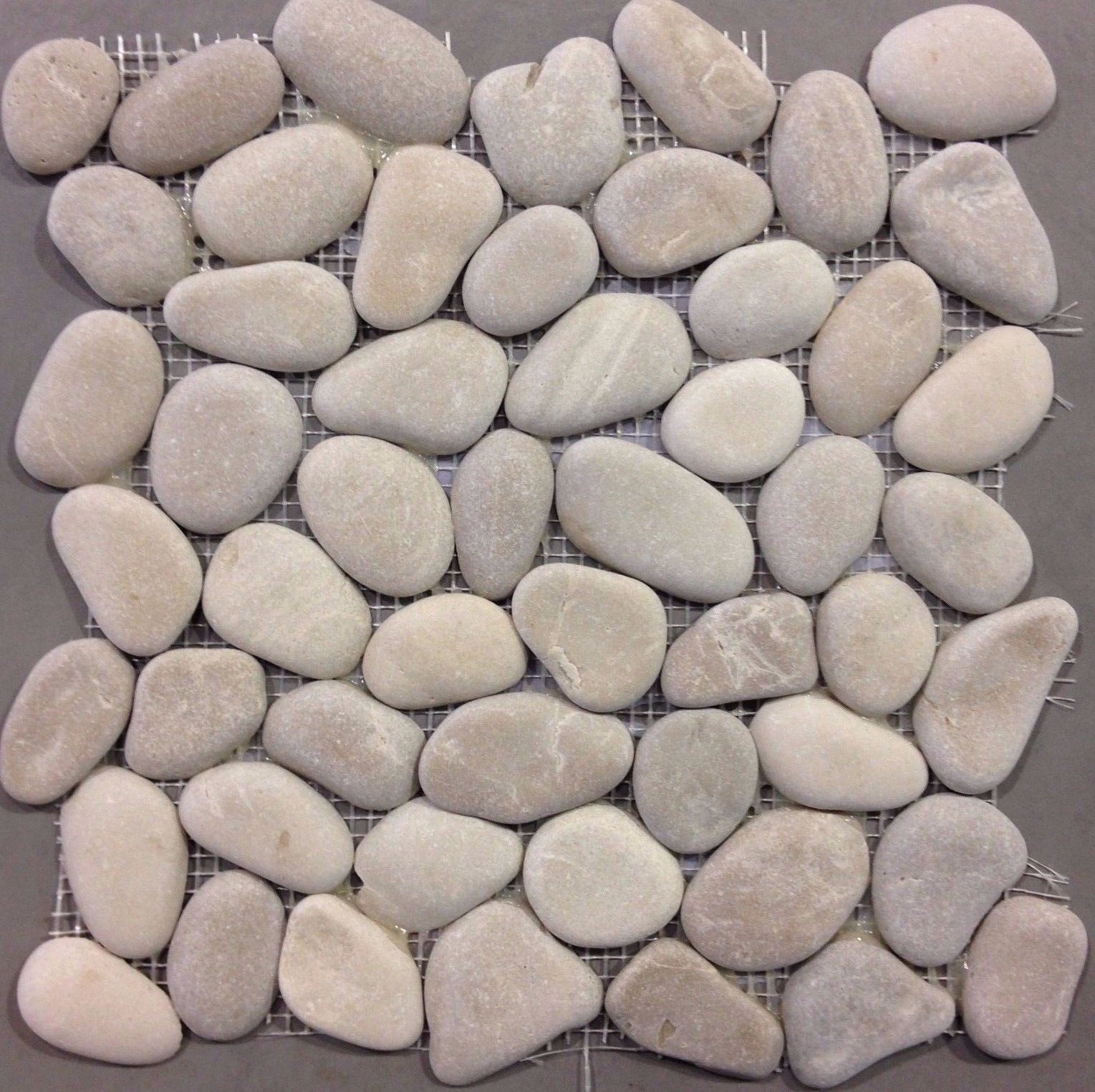 Java Tan Pebble Stone Tile Natural Rock Stone Tiles Shower Floor Wall mosaic