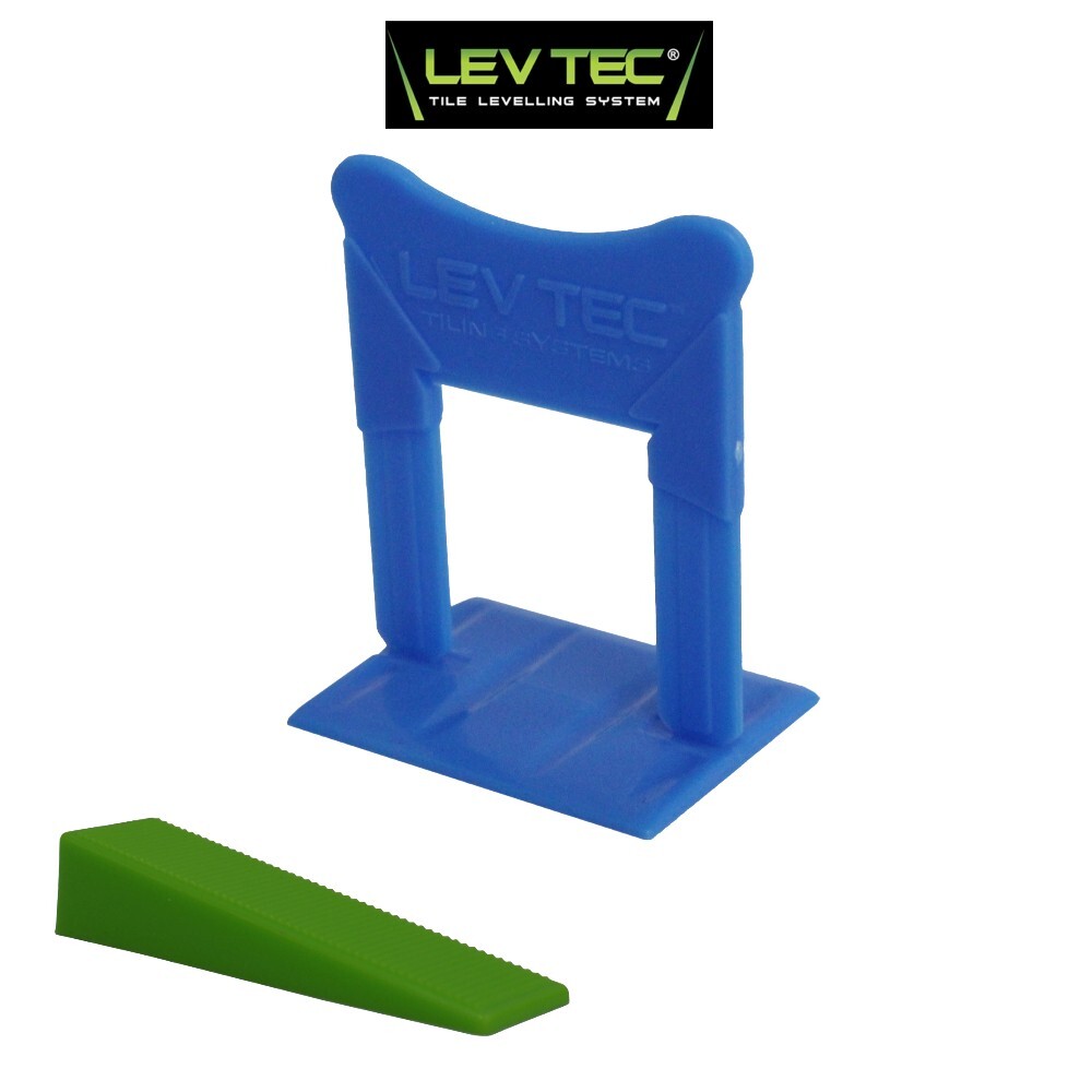 LEVTEC 1/16” Tall Leveling Clip 250pc./bag for 3/4″ Porcelain Pavers