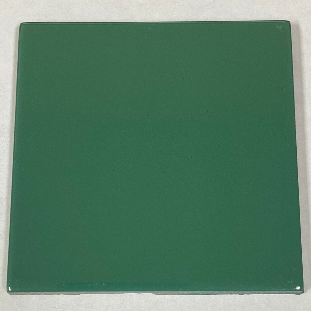 3 7/8″ x 3 7/8″ Forest Green Brite Tile Border Wall Remodel C#556 1 Pc