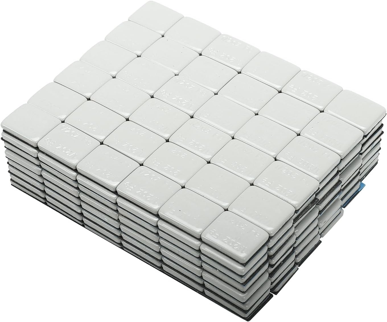 9 Lb. Box Wheel Weights- 0.5oz, 1/2 Oz. Stick On Adhesive 1/2 oz – 288pcs Grey