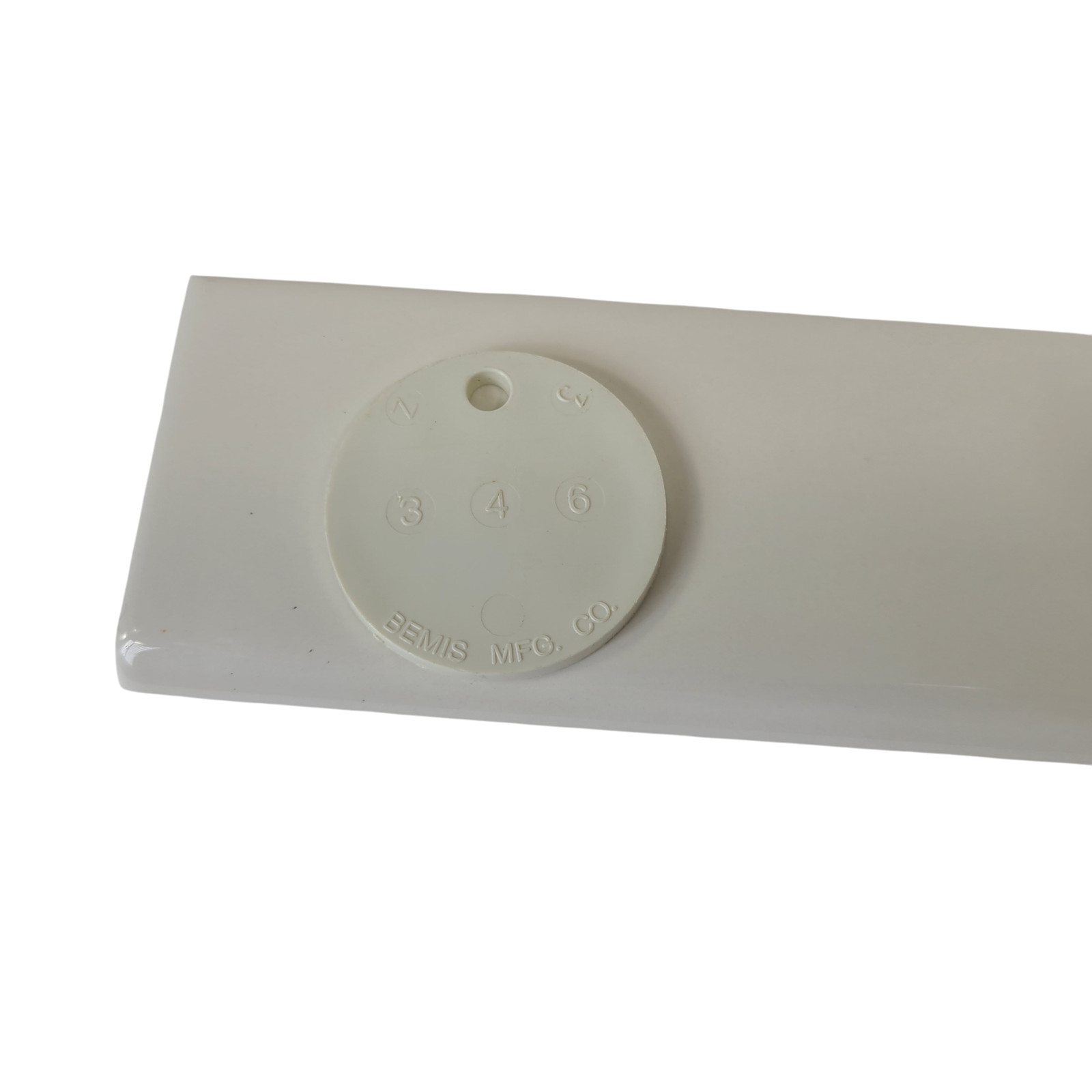 Light Bone Biscuit Ceramic Tile Bullnose Subway Backsplash 6×2 Classic Color 346