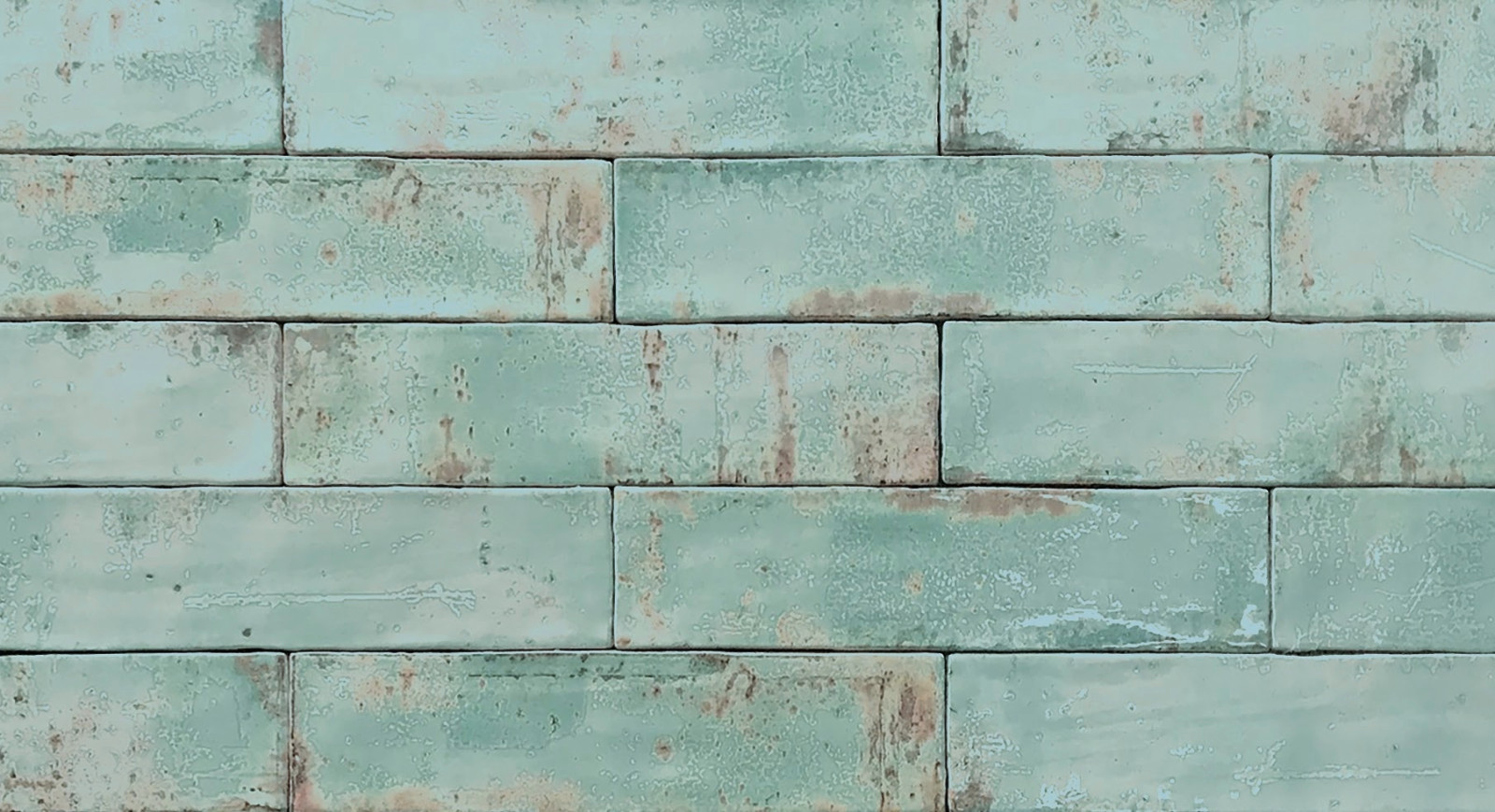 3×12 Palermo Collection Aqua Glazed Ceramic Wall Tile Backsplash Decor Bath