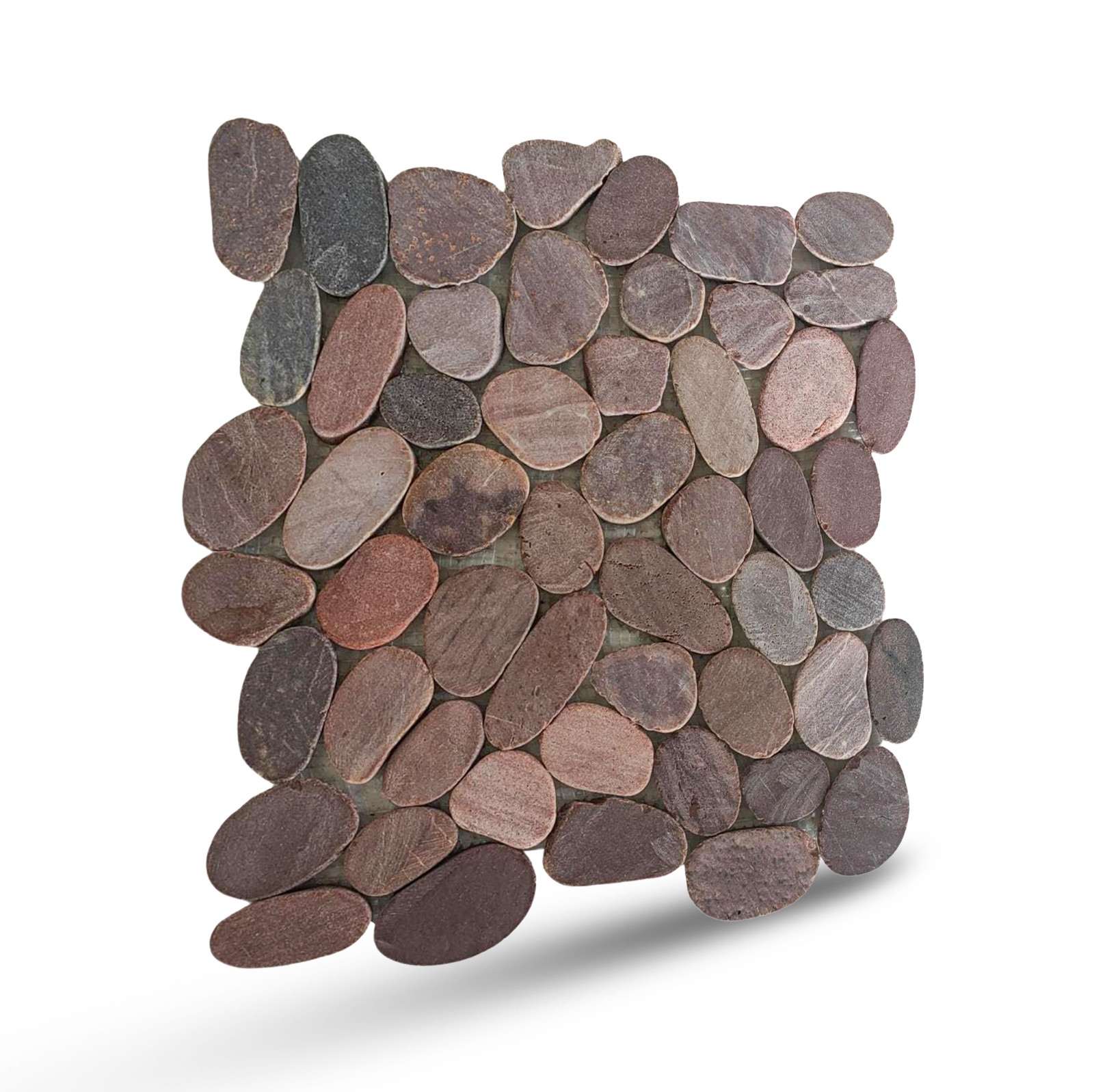 Choco Slice Pebble Mosaic Floor and Wall Mosaic Tile ($11.25/SqFt)