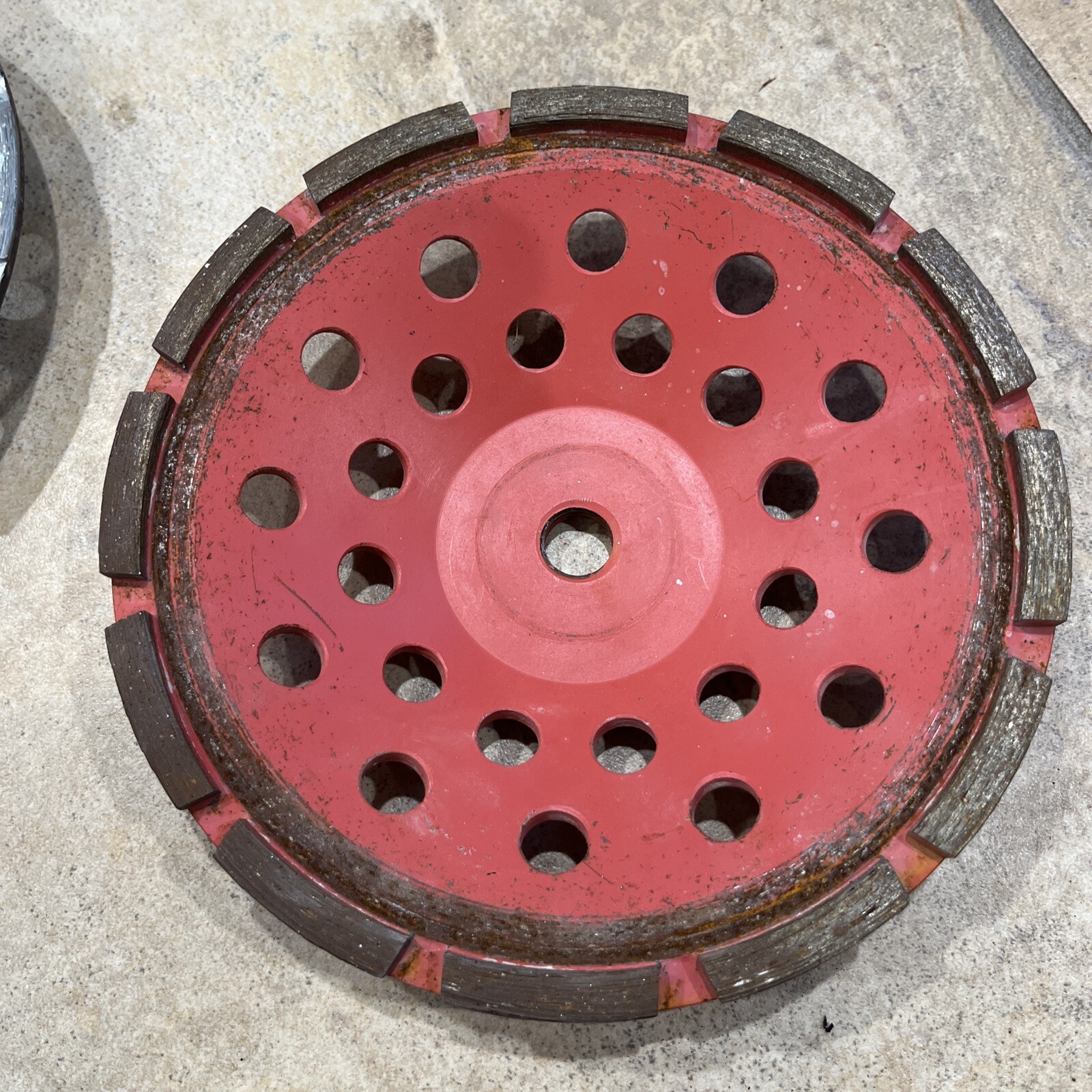 Lot Of Pearl Abrasive PV7CH Concrete & Masonry Cup Wheel Single 7” & Unbranded
