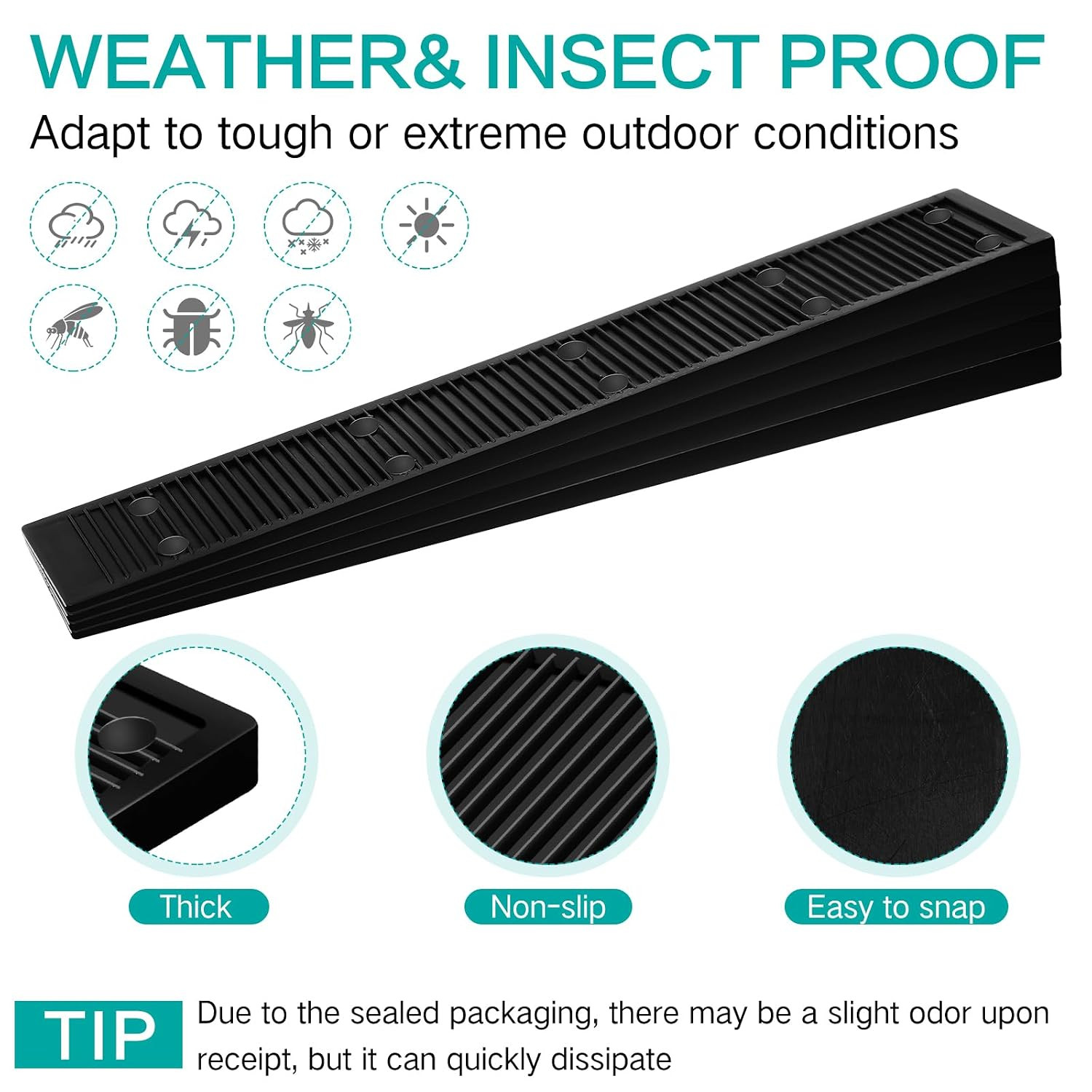 100 Pack 8 Inch Composite Plastic Shims for Leveling Multi Purpose Heavy