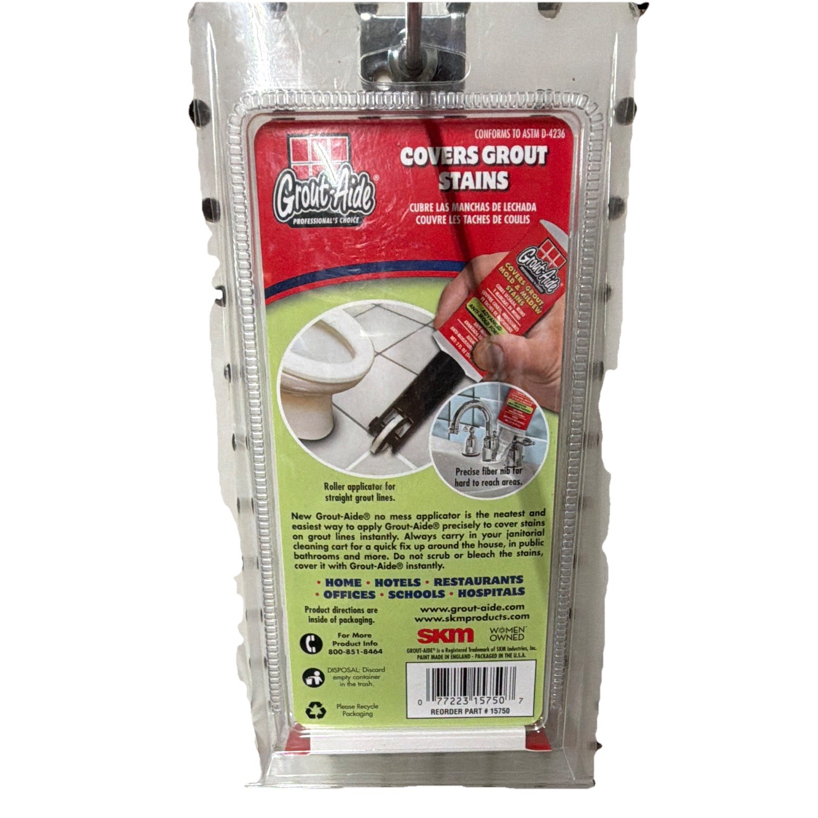 Grout-Aide Water Resistant Odorless Tile Marker Buff 2 fl oz, 1 Pack