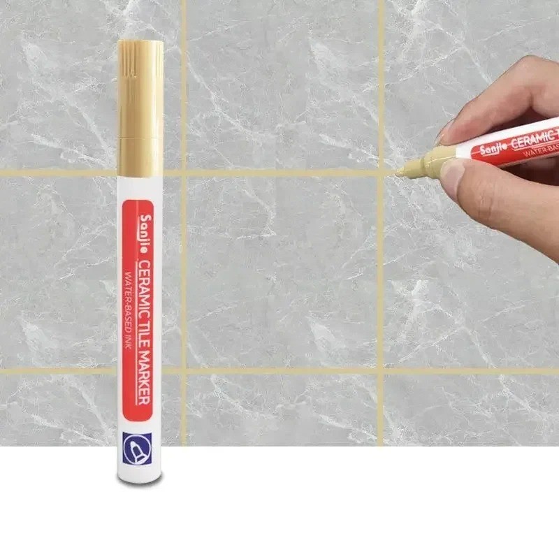 Grout Pen Waterproof Tile Gap Repair Paint Marker Mouldproof Filling Agents