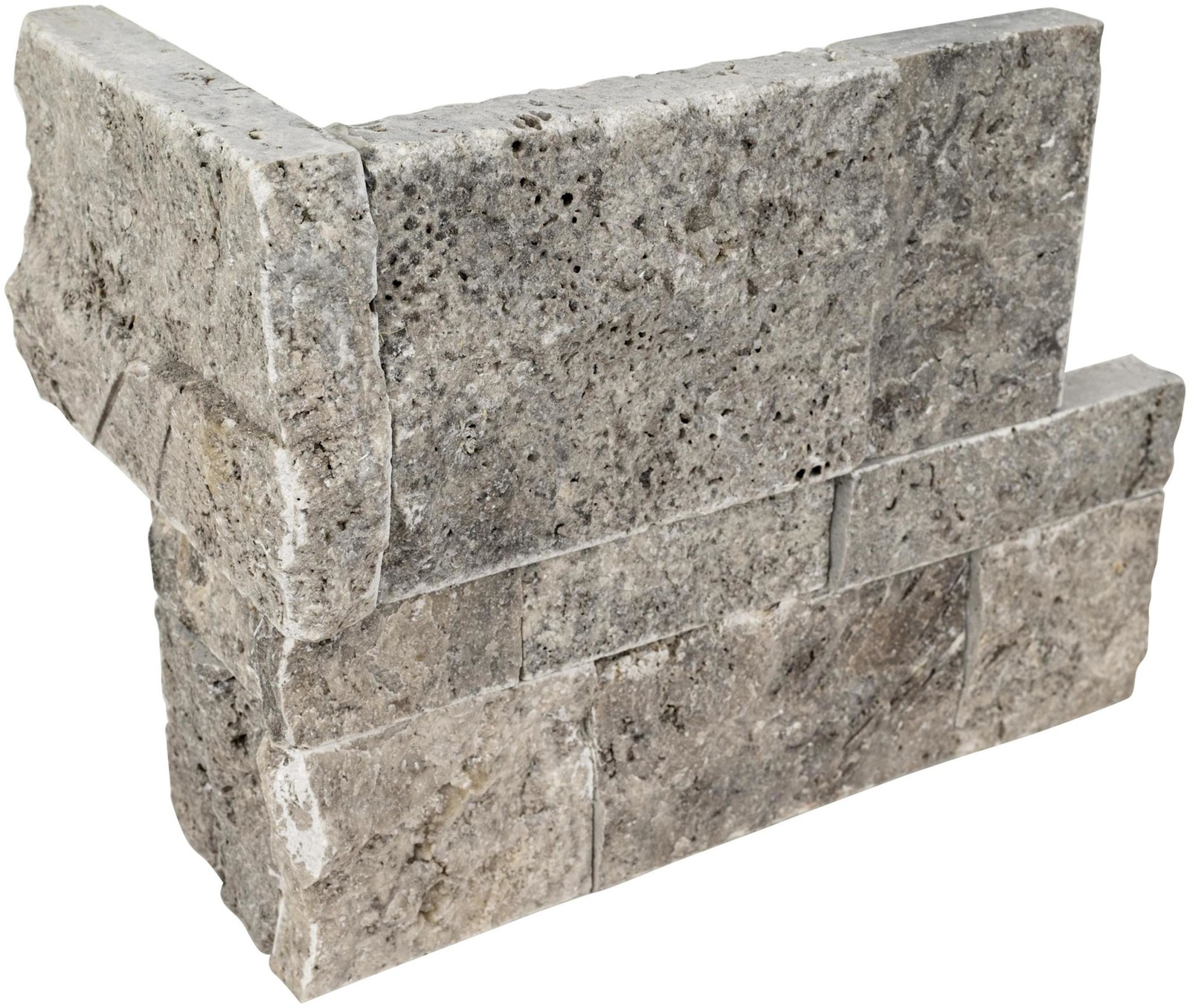 Ackland AKPLPT9X18FCR-CA 9 in. x 18 in. Splitface Travertine – Argento Way