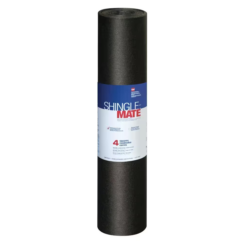 Shingle-Mate 432 Sq. Ft. Fiberglass-Reinforced Roofing Underlayment Roll