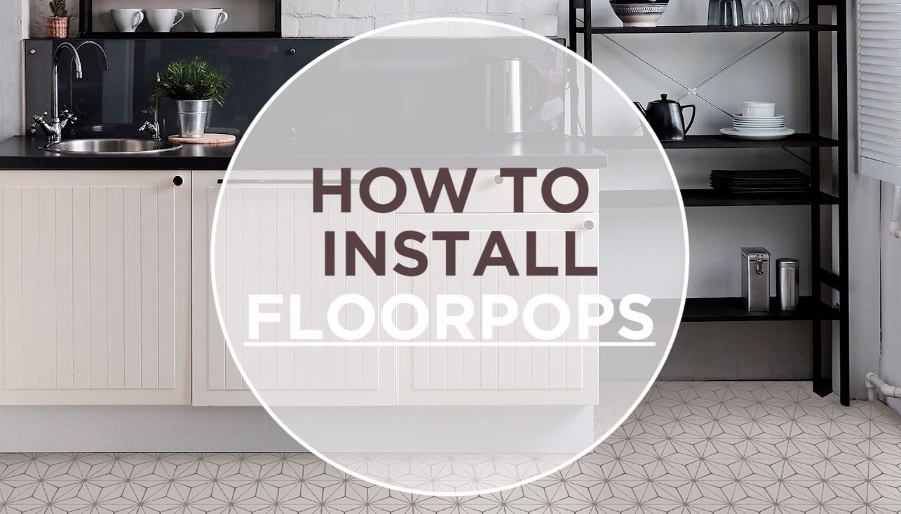 Gothic Black Peel & Stick Floor Tiles – Easy DIY Flooring, Waterproof, Removable