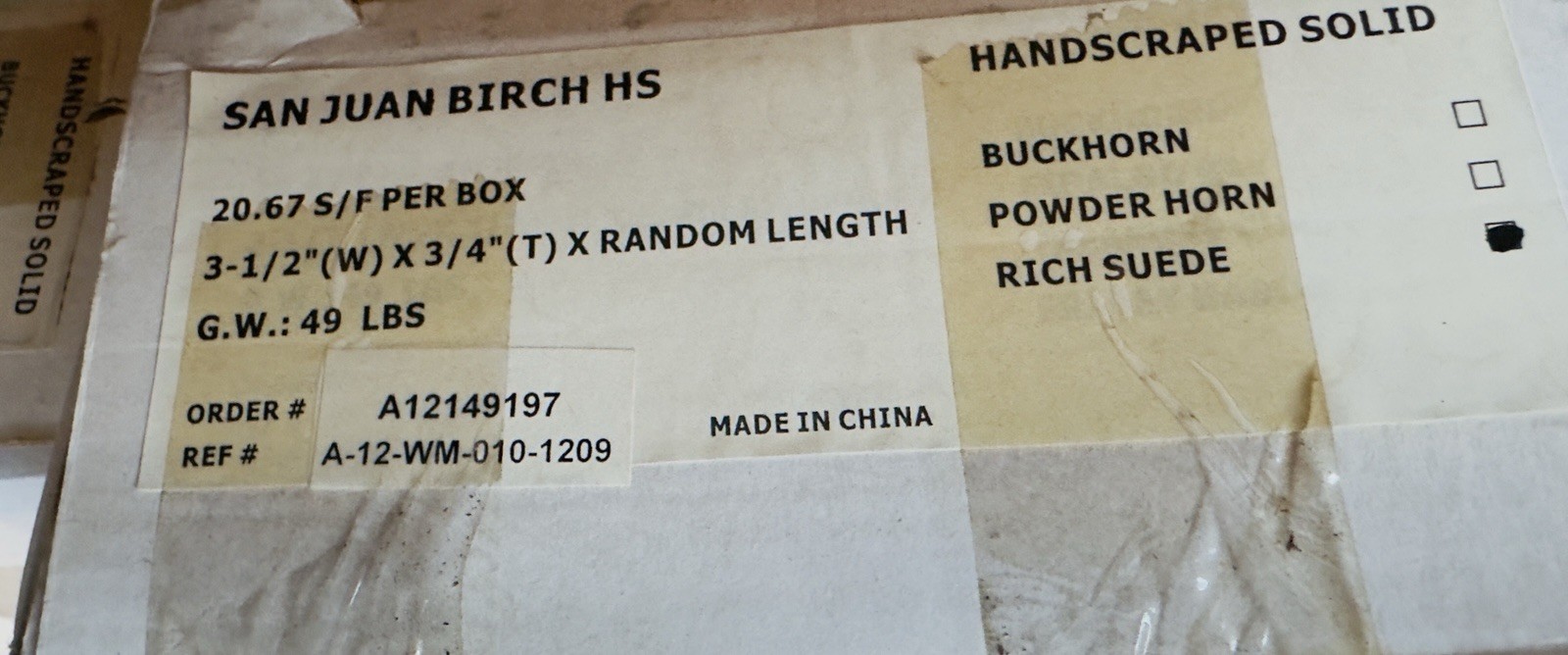 Hardwood Flooring – $4.50/Sq Ft | 268 Sq Ft Total | Kent Pickup