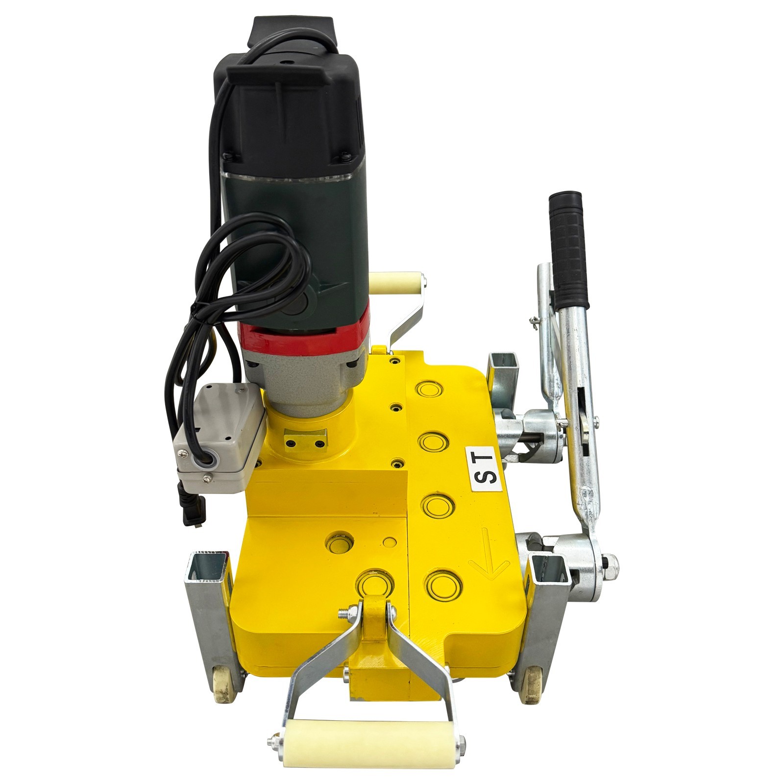 220V 1PH 2.4KW Metal Roof Roll Forming Machine Colored Steel Tile Seamer