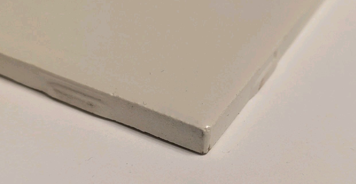 1 piece new Almond Beige Tan 4 1/4″ Glossy Ceramic Daltile Tile 0135