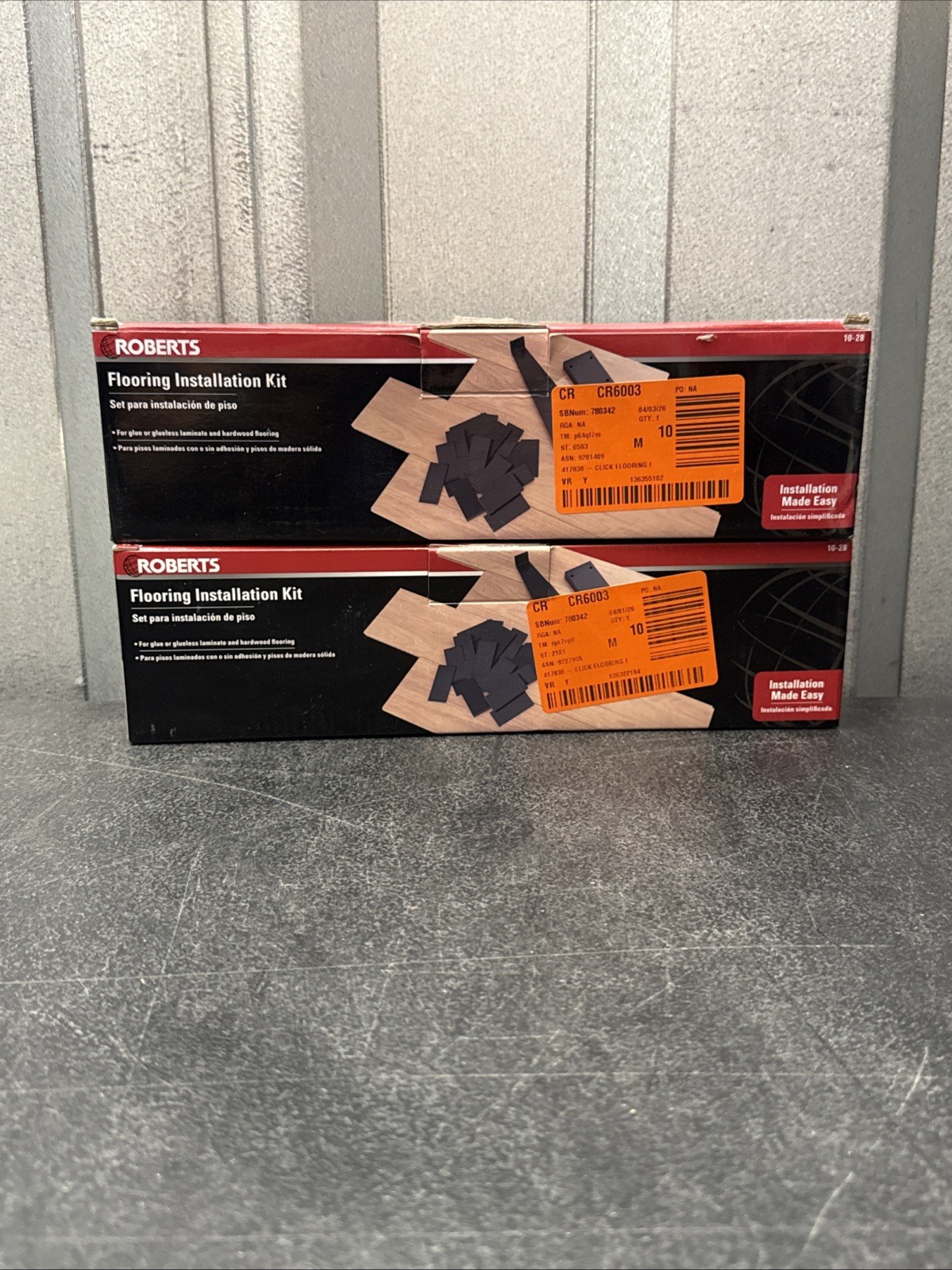 2-Roberts Flooring Installation Kit 10-28 for Laminate & Hardwood – 3-Piece Set