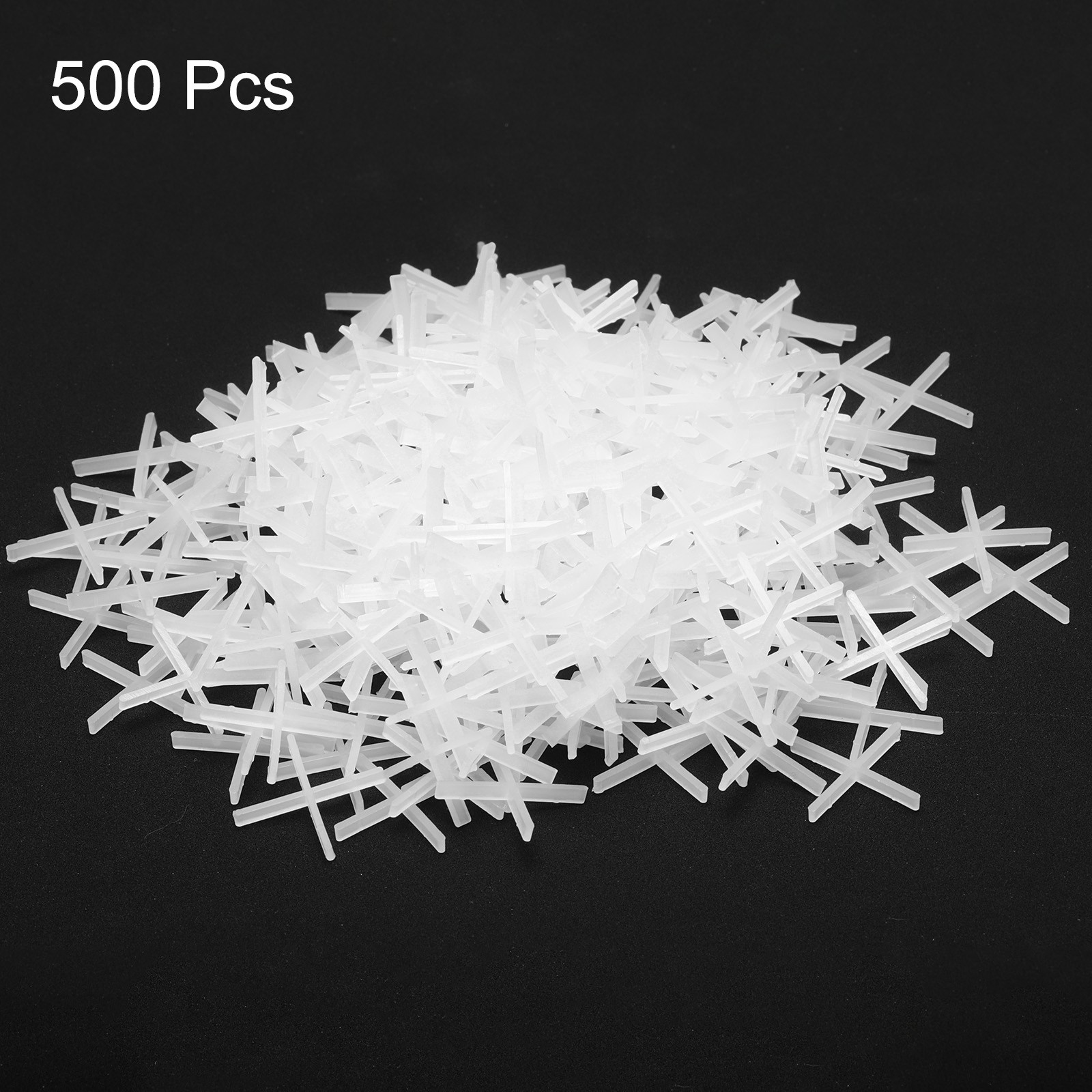 500pcs Tile Spacers 1mm Hard Plastic Cross Tiles Leveler Spacer for Ceramic