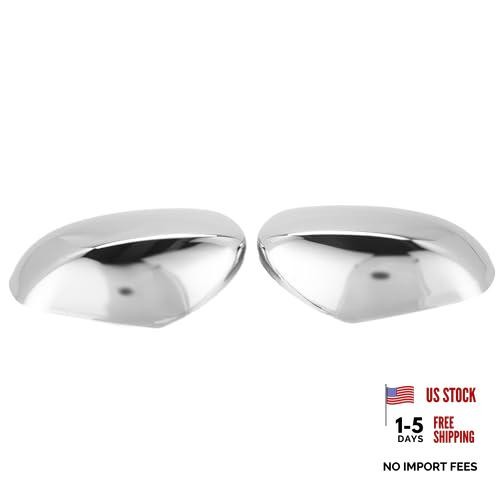 Chrome Mirror Covers for Grand Caravan Town & Country Routan | Left right