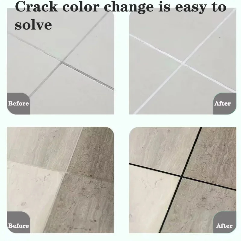 Waterproof Tile Marker Grout Pen Wall Seam Floor Bathroom Kitchen Toilet Wal1