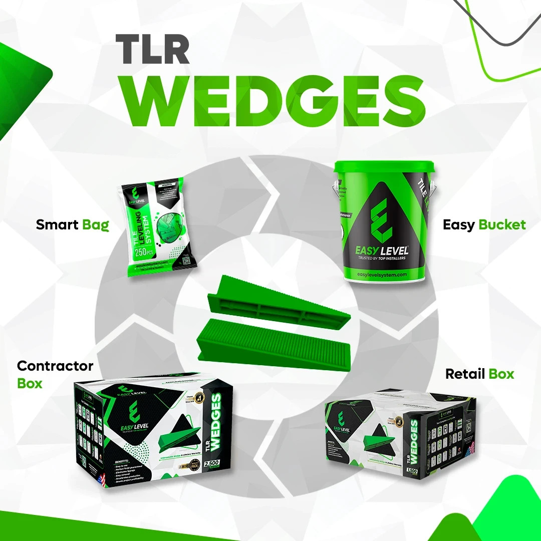 TLR WEDGES – Tile Leveling System WEDGES – Lifetime Warranty