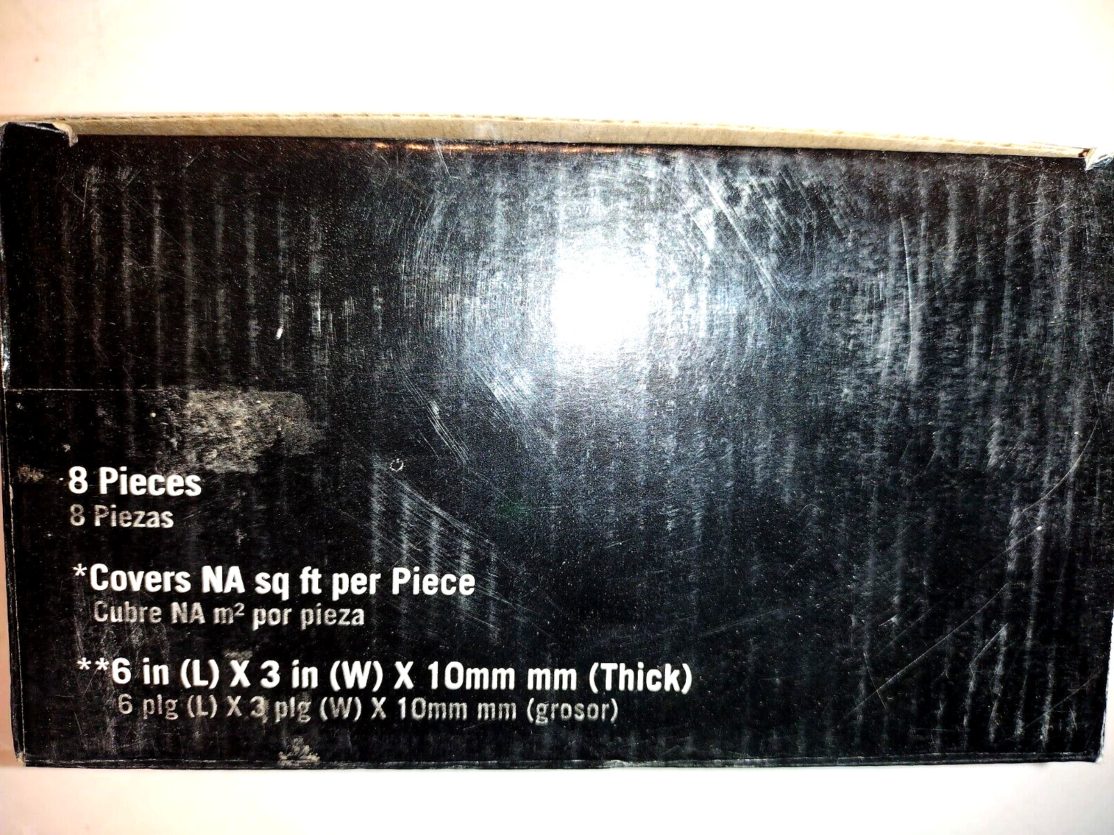 Greecian White 3″ x 6″ x 10mm Polished Marble Subway Tiles. Box of 8 Pieces New