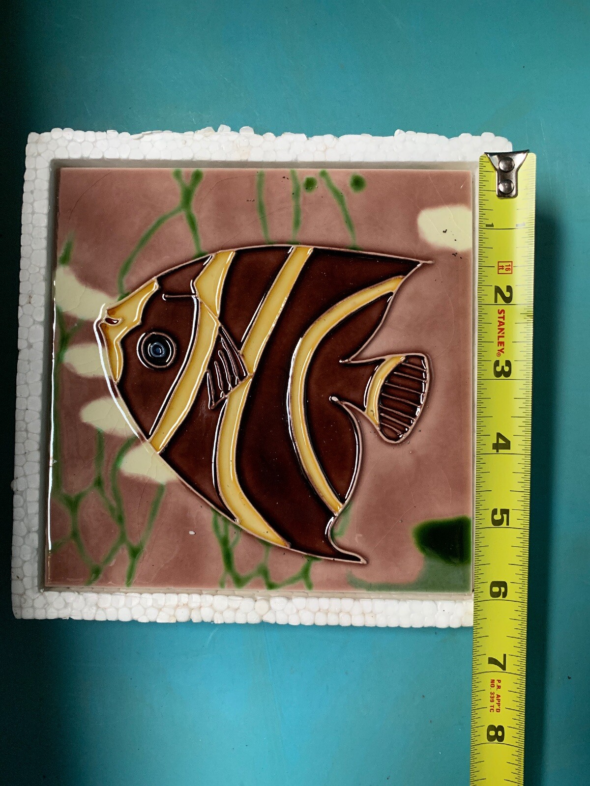 Tropical Fish Ceramic Tile Qty 22 Of 6″ x 6″ Back Splash Decor