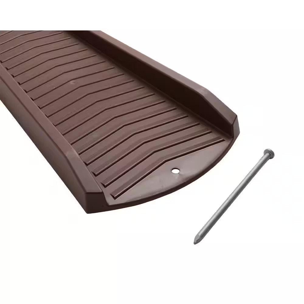 Amerimax 3011-12 Compatible Durable Resin Brown Splash Block NEW