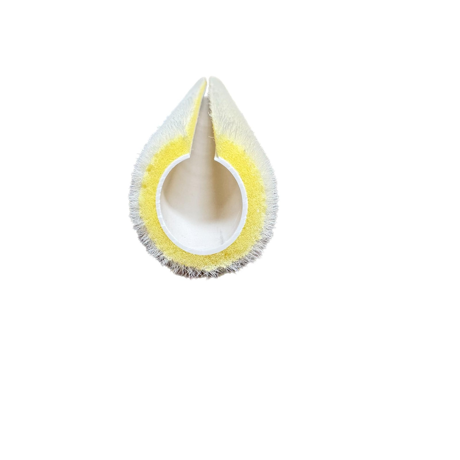 2 Piece Floor Coater T-Bar 18 In Synthetic Foam T-Bar Refill Standard Fit Yellow