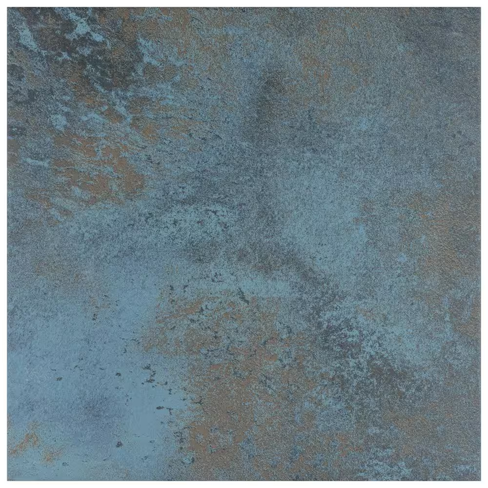 Biotech Ocean Green River Matte 12 In. X 12 In. Porcelain Floor and Wall Tile (1