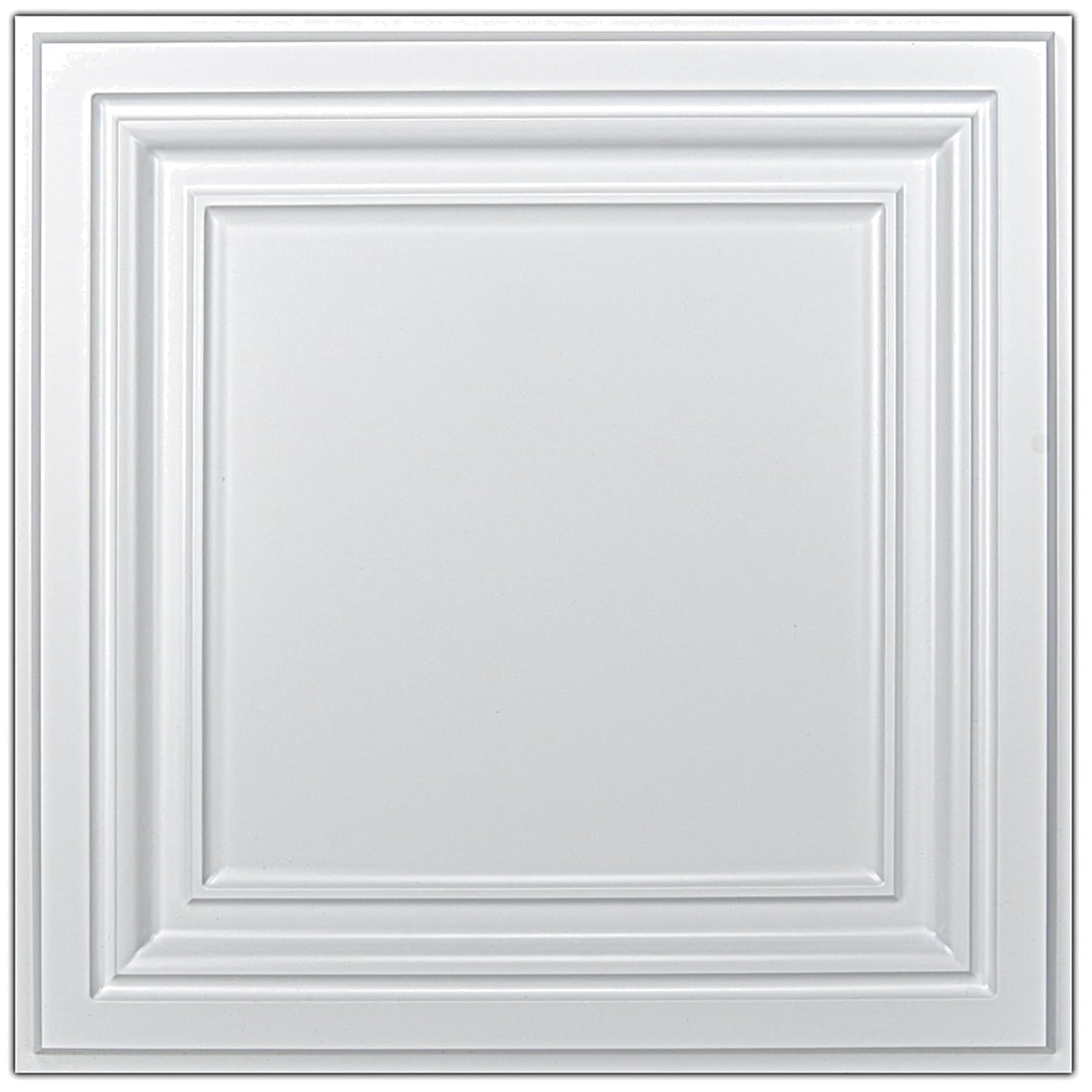 2’x2′ Plastic Sheet 24-Pack in White